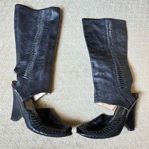 Sam Edelman Black Heeled Boots